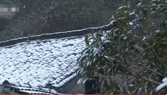 未安装91视频网页入口的屋顶上的积雪